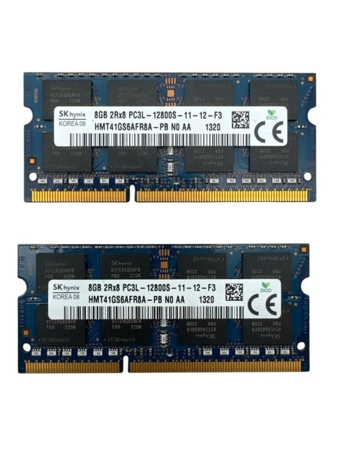 2st RAM-minnen SK Hynix 16GB 2X8GB DDR3L PC3L-12800S