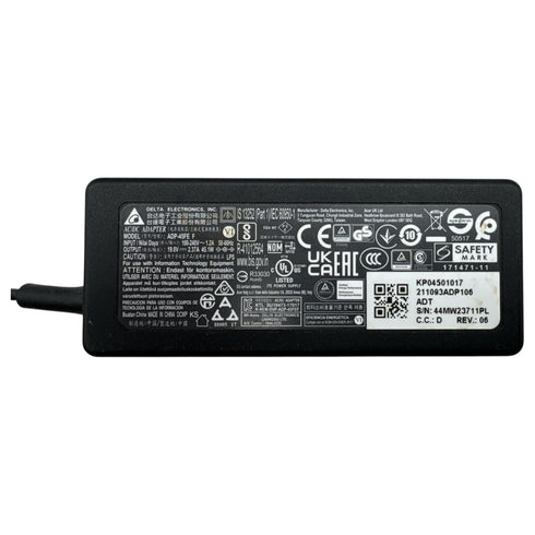 Acer Delta Electronics ADP-45FE F Nätadapter 19V 2.37A 45W
