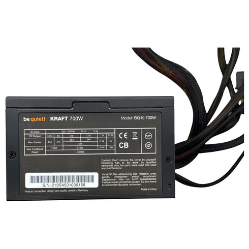 be quiet! KRAFT 700W BQ K-700W – Nätaggregat