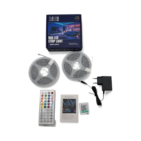 30m(2x15m) Bluetooth smart RGB led strip light