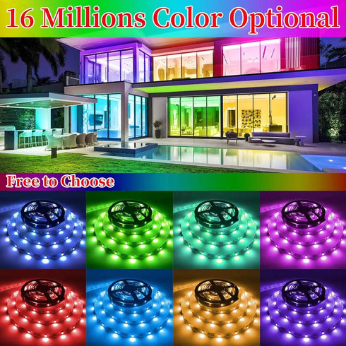 30m(2x15m) Bluetooth smart RGB led strip light