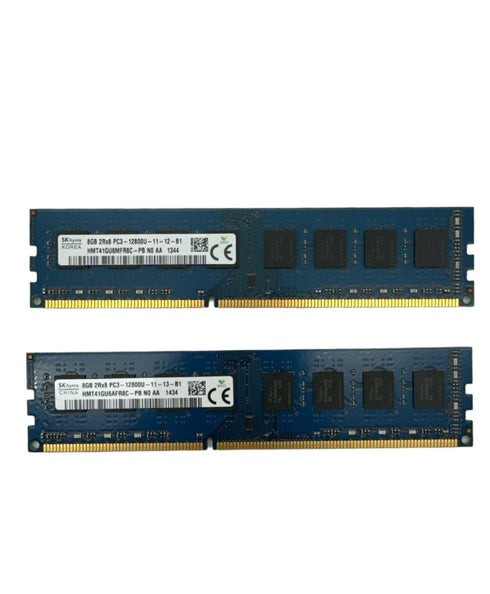 SK Hynix RAM-minne 16GB / 2 x 8GB DDR3-1600 2Rx8 PC3-12800U RAM till stationär dator