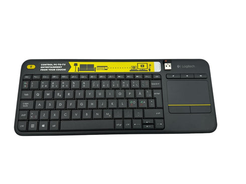 Logitech K400 Plus Trådlöst tangentbord med Touchpad