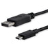 USB-C TILL DISPLAYPORT KABEL 2 METER SVART