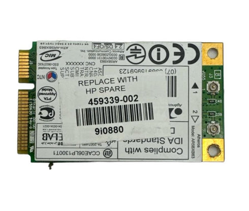 REPLACE WITH HP SPARE 459339-002 HP 9i0880