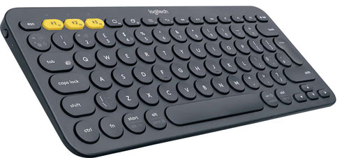 Logitech K380 Trådlöst tangentbord Bluetooth (grå)