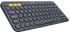 Logitech K380 Trådlöst tangentbord Bluetooth (grå)