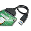 SATA till USB-adapter för anslutning av SATA- 2,5 tum SSD enheter via USB.