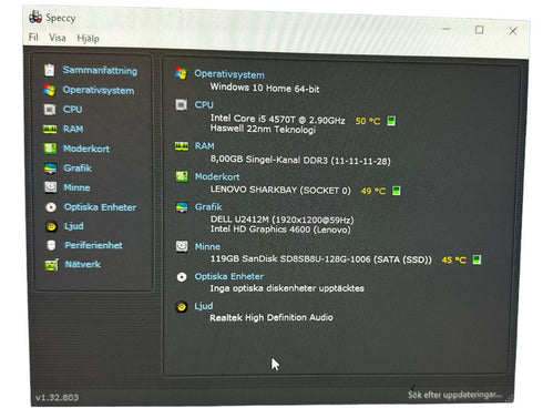 Lenovo thinkcentre m93p Windows 10 mini pc (nr2)