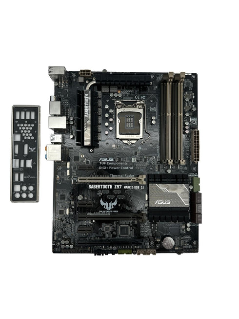 ASUS SABERTOOTH Z97 MARK 2/USB3.1 LGA 1150 Intel Z97 ATX moderkort