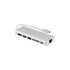 DELTACO USB-C 1272 -dockningsstation av universalmodell (beg)
